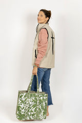 Chaleco con interior polar Solo Dios Anawim Beige