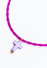 Colgante elástico cruz