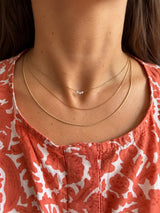 Colgante triple tres circonitas