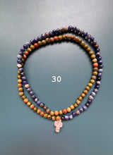 Collar / pulsera piedras cruz