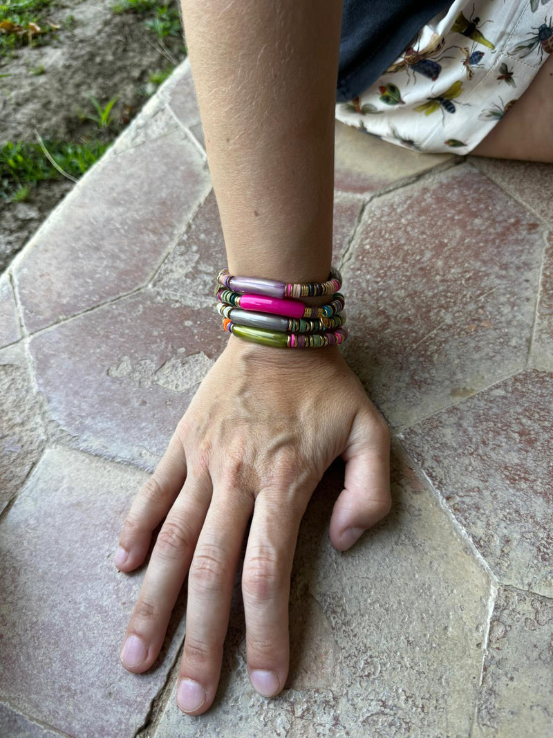 Pack Pulseras Bambú 3