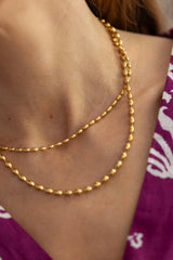 Cadena doble bolitas