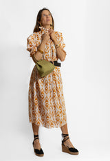 Bolso yute asa verde