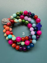Rosario pulsera collar medalla