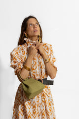 Bolso yute asa verde