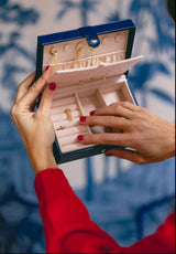 Joyero Casilda mini Marino