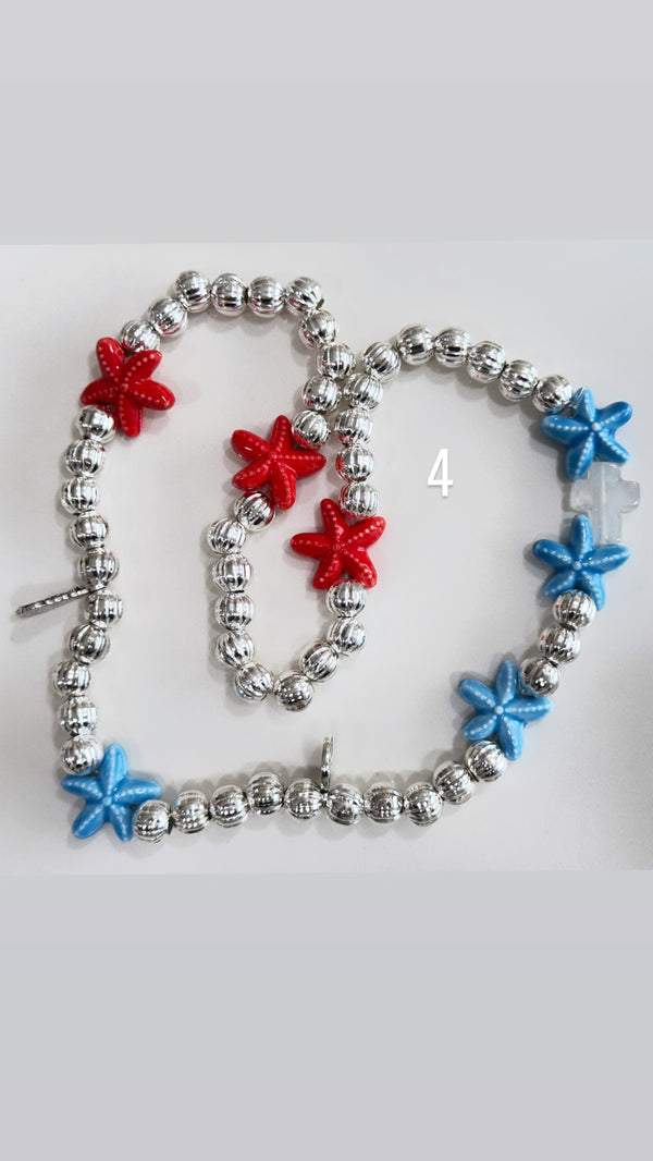 Rosario Collar 3 Vueltas plata