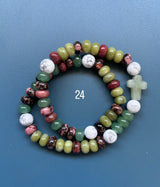 Rosario pulsera dos vueltas