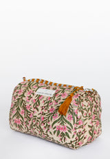 Neceser estampado florecitas rosas L