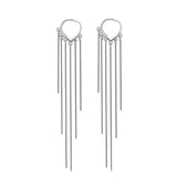 Aros cadenas finas plata