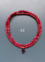 Collar / pulsera piedras cruz
