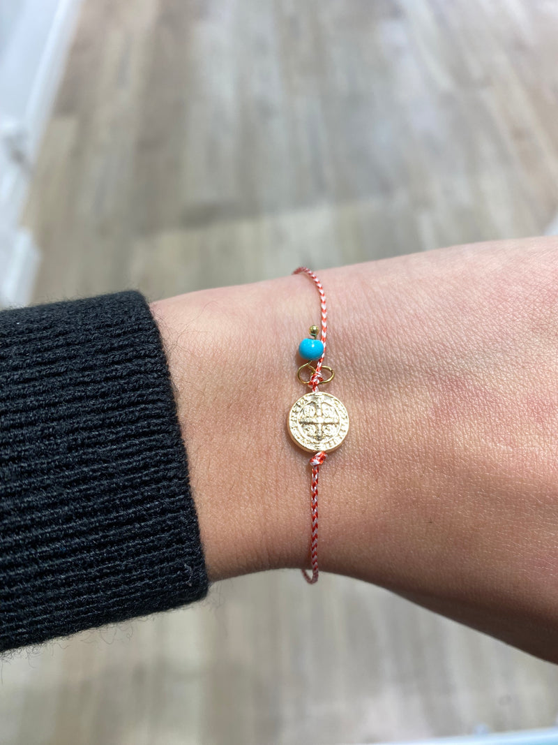 Pulsera tela San Benito