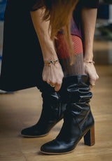 Calcetines tricolor verde