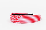 Diadema nudo rayas