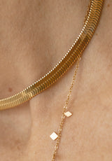 Colgante cadena plana