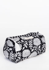 Neceser estampado flores blancas S-M-L
