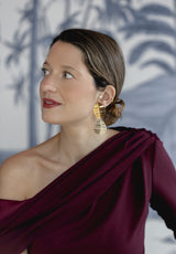 Pendientes hoja reja