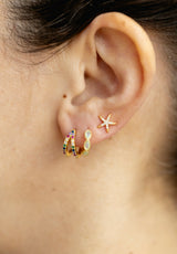 Aros Lagrimado Verde agua