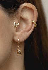 Aros Estrella Fugaz Azul