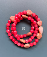 Rosario pulsera collar piedra niño