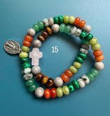 Rosario pulsera dos vueltas