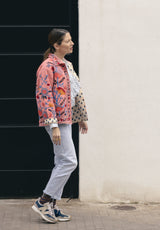 Chaqueta corta coral