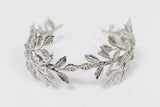 Diadema hoja gruesa plata
