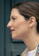 Pendientes corona Multicolor