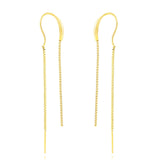 Pendientes Cadena Simple Largo