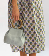Bolso yute asa piedra bolso marrón