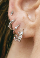 Pendientes Rayito Plata