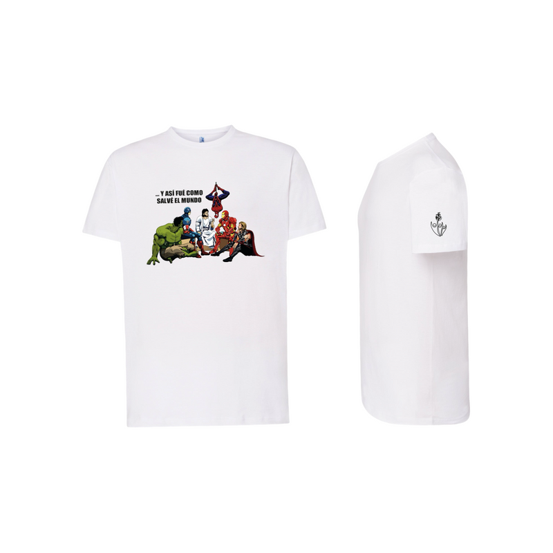 Camiseta Anawim Dios superheroe NIÑOS