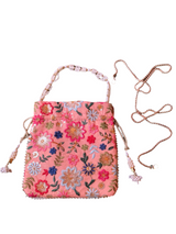 Bolso Hojitas salmón