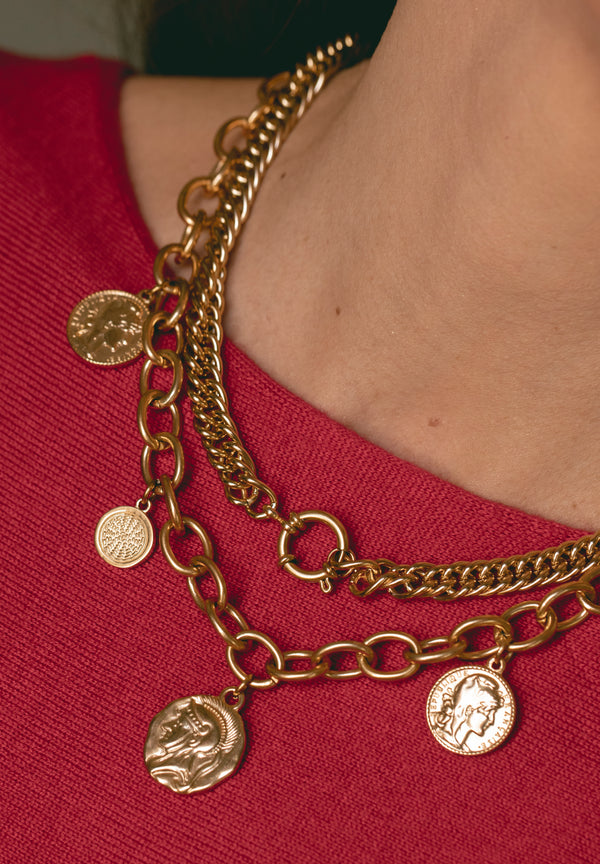 Collar Multi Medalla