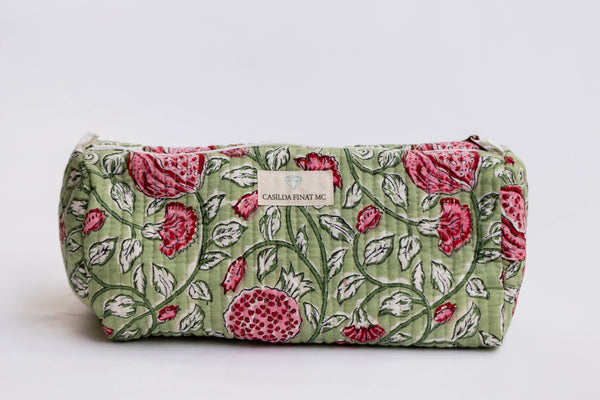 Neceser estampado Verde XL