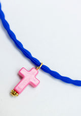 Colgante elástico cruz