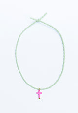 Colgante elástico cruz