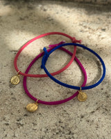PACK 20 PULSERAS GOMA MEDALLA