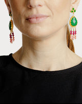 Pendientes Rous Buganvilla