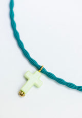 Colgante elástico cruz