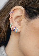 Aros Summer Azul Claro