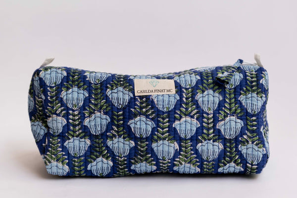 Neceser estampado Azul XL