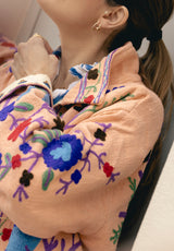 Chaqueta corta melocotón