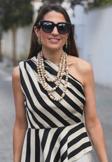 Collar triple beige