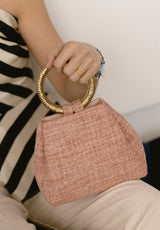 Bolso asa rosa