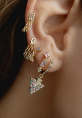 Aros triángulo multicolor