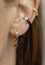 Ear cuff Summer Negro