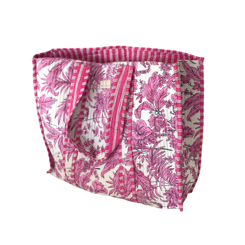 Bolso Tote Bag Rose Flores