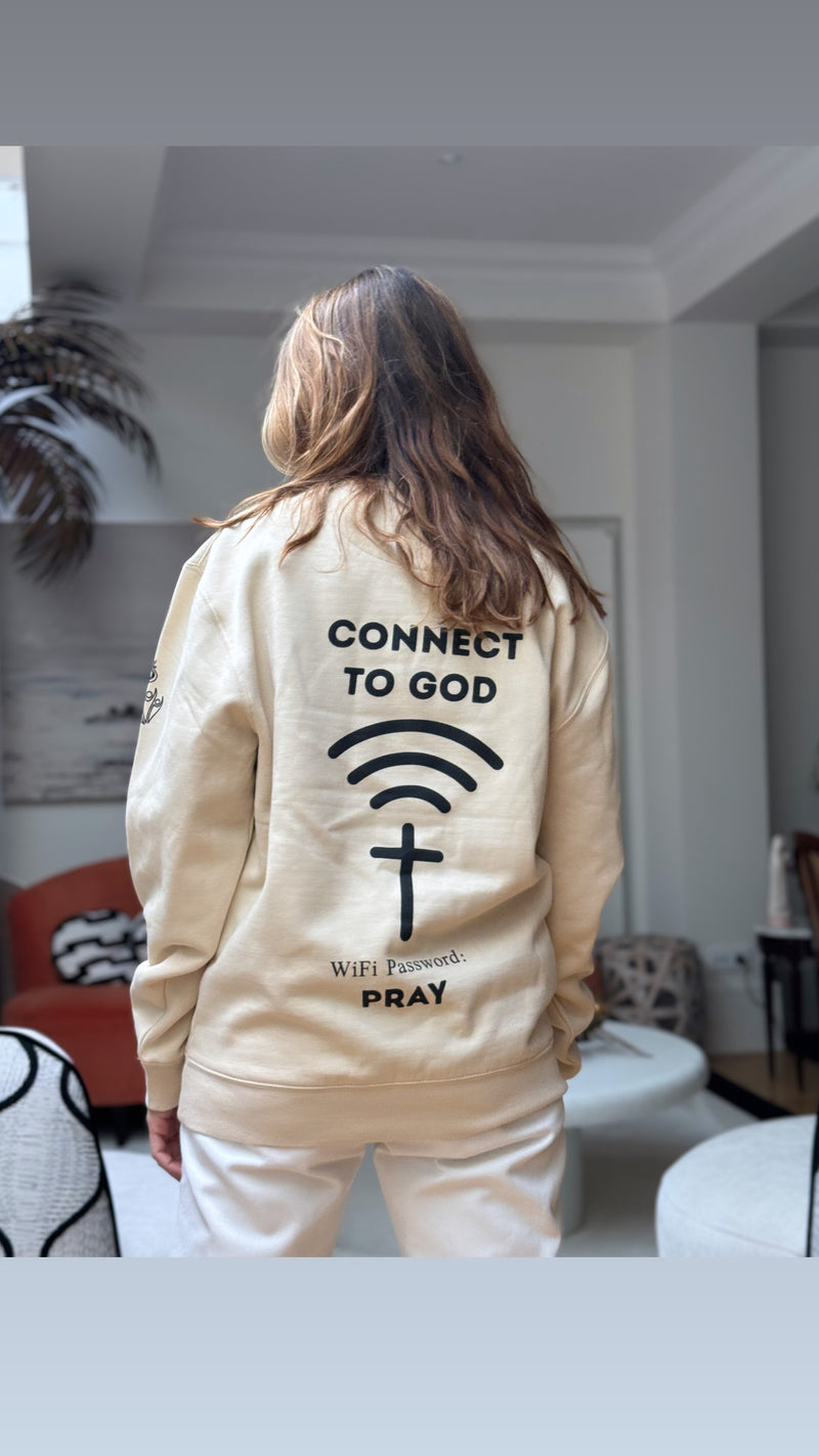 Sudadera Anawim Connect to God