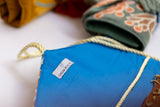 Joyero Flores Azul Marino